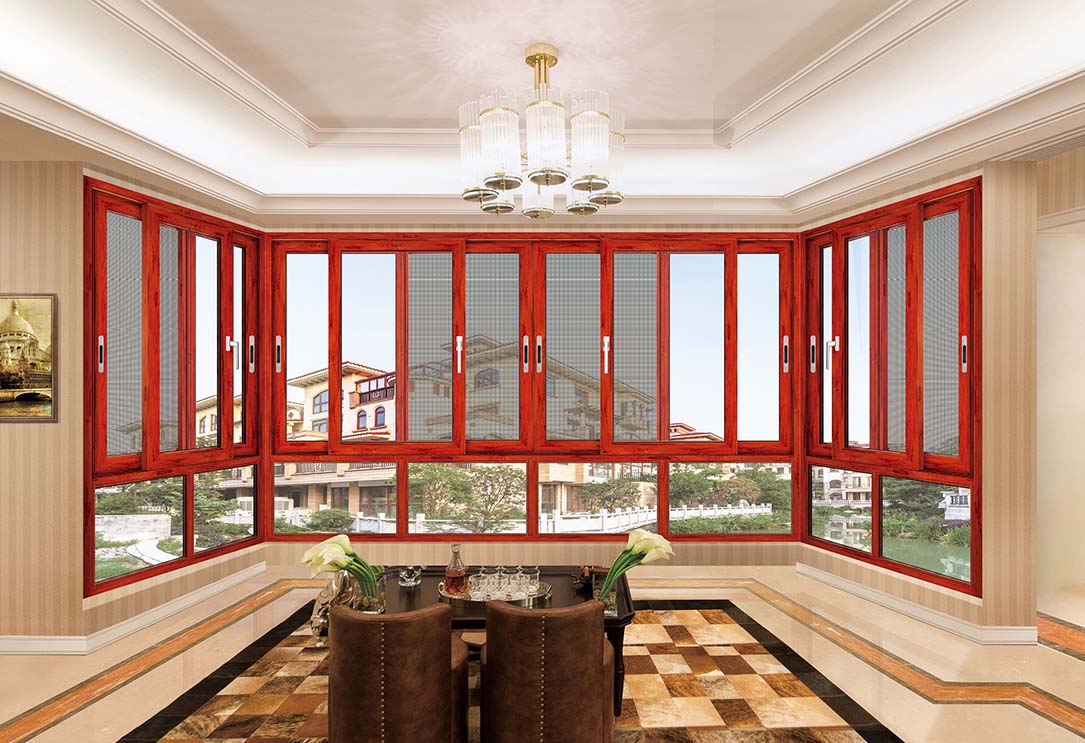 192非断桥推拉窗