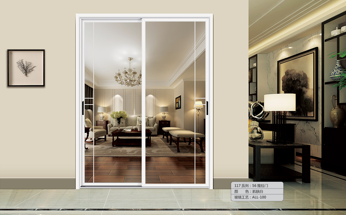 117系列56推拉门